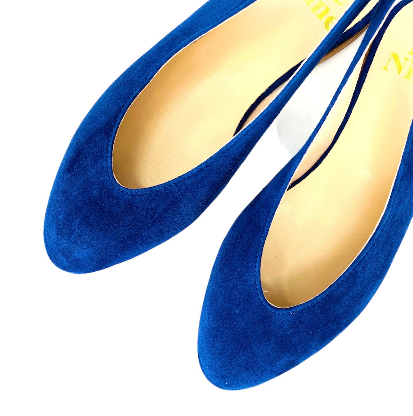 BALLERINA SLINGBACK BLU OCEANO CAMOSCIO