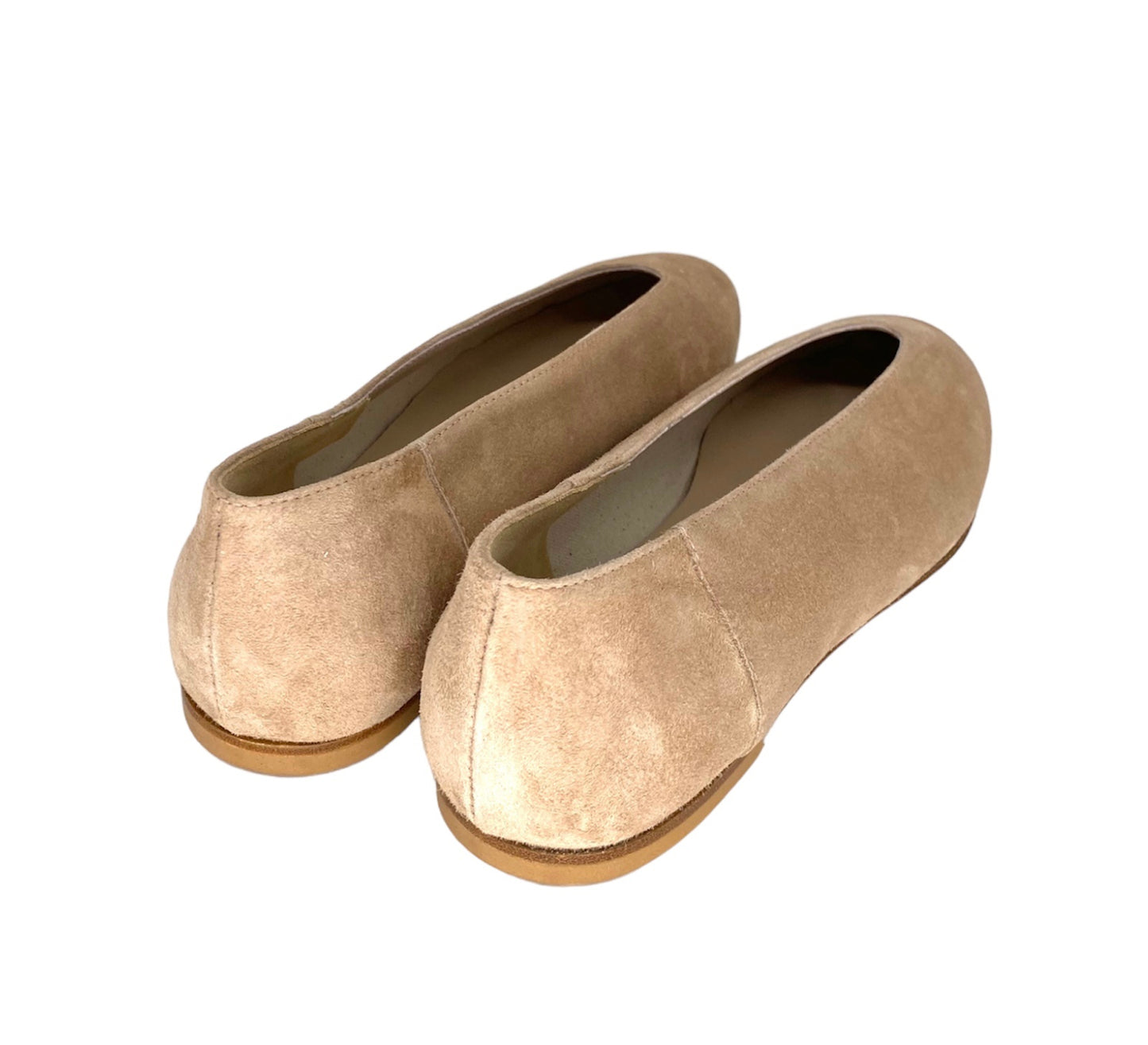 BALLERINA BEIGE CAMOSCIO