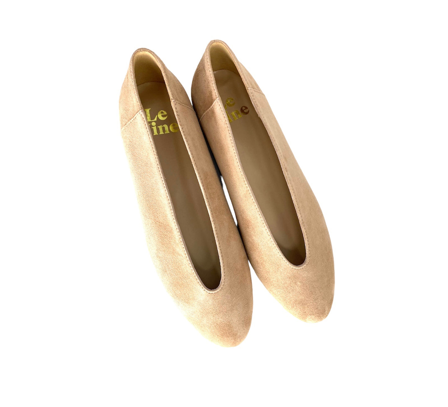 BALLERINA BEIGE CAMOSCIO